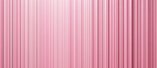 Obraz premium Textured pink striped background with repeating vertical lines creating a soft gradient effect, ideal for paper design and modern aesthetics.