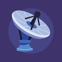 Flat Vector Outer Space Illustration