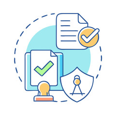 compliance icon, compliance vector illustration-simple illustration of compliance, perfect for compliance logos and icons