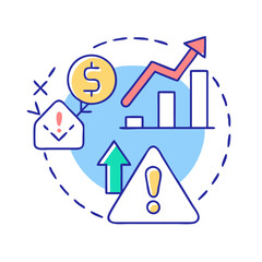crisis icon, crisis vector illustration-simple illustration of crisis, perfect for crisis logos and icons