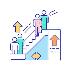 escalation icon, escalation vector illustration-simple illustration of escalation, perfect for escalation logos and icons