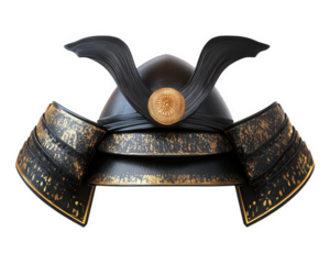 Samurai hat with intricate design, showcasing traditional craftsmanship and historical significance. Perfect for cultural themes and artistic representations