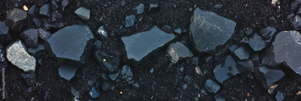 Poster exploration of black sand with fine ash creating a soft velvety texture
