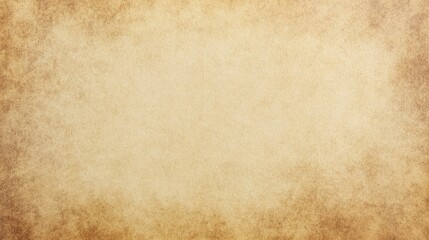 Fototapeta premium Top View of Blank Parchment Texture with Subtle Grain and Aged Appearance: Ideal for Vintage and Historical Design Elements with Ample White Space