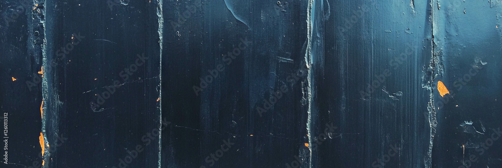 Aufkleber stained concrete texture of a black wall with a rough and weathered surface