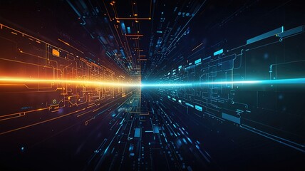 Creative inovative technology background