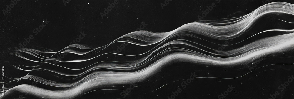 Leinwandbilder black wall texture with subtle grunge patterns and flowing lines across the surface