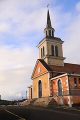 Fototapeta premium church of Les Trois-Îlets, martinica 