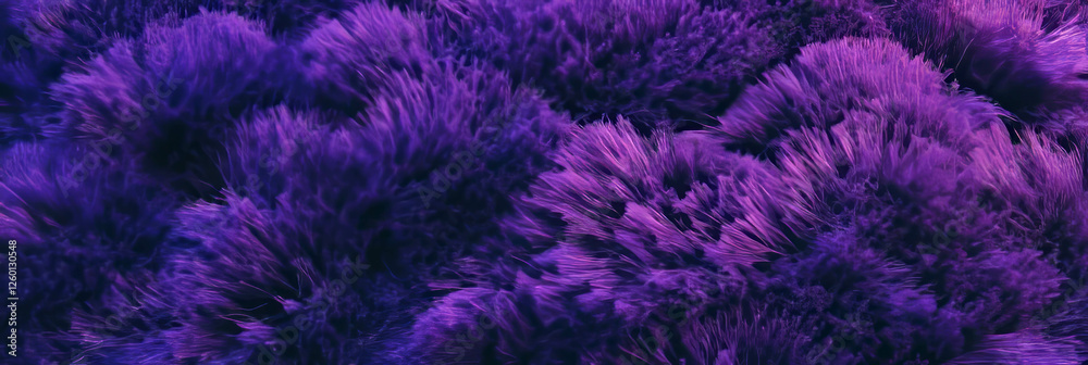 Poster Deep violet loop pile carpet texture showcasing rich color and density in uniform loops