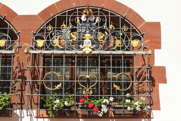 Am neuen Rathaus in Freiburg im Breisgau