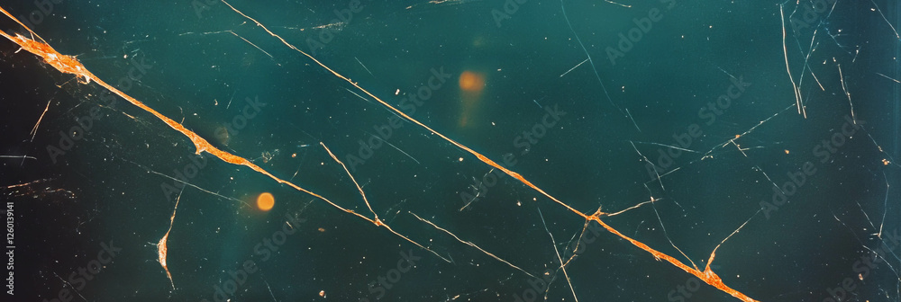Poster textured background of heavily scratched film with uneven grain patterns