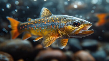 Fototapeta premium Spectacular Brown Trout
