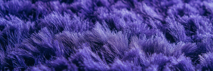 Obraz premium Lavender dense frieze carpet texture highlighting tightly wound pile and deep shadows