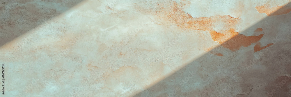 Poster soft light beige brown wall with subtle grunge patterns and textures creates a calming atmosphere
