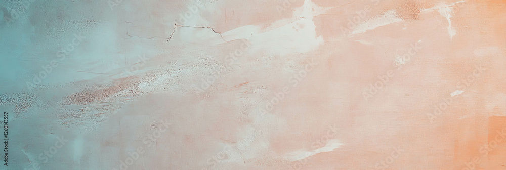 Poster Light beige brown wall texture with subtle grunge patterns and soft shadows