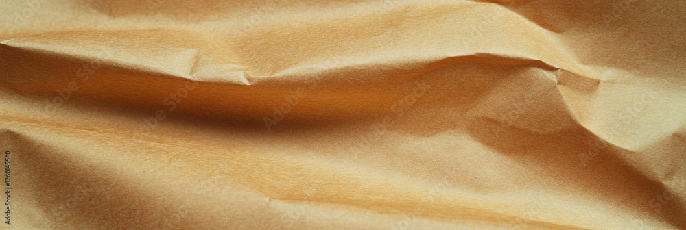 Poster light brown textured paper with diagonal fibers creates an interesting tactile surface