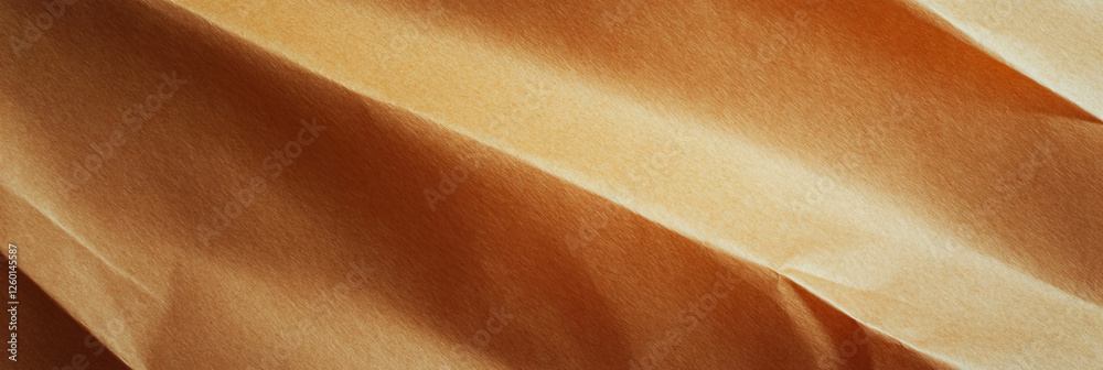 Poster Textured surface of light brown paper with diagonal fibers showing subtle variations