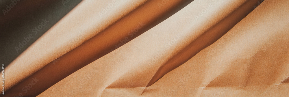 Poster Light brown textured paper with diagonal lines showcases a subtle, fine pattern