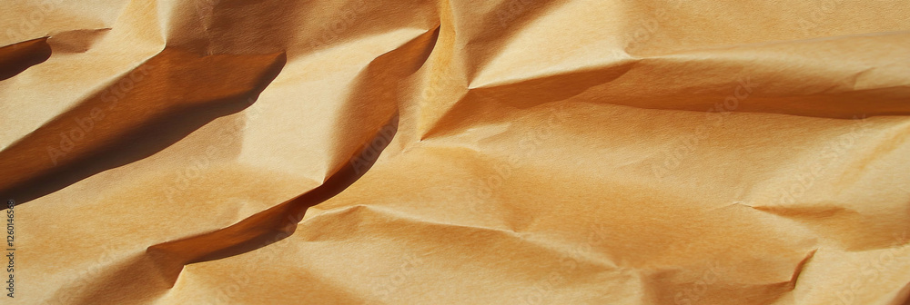 Poster light brown paper texture with tightly packed diagonal fibers and smooth surface