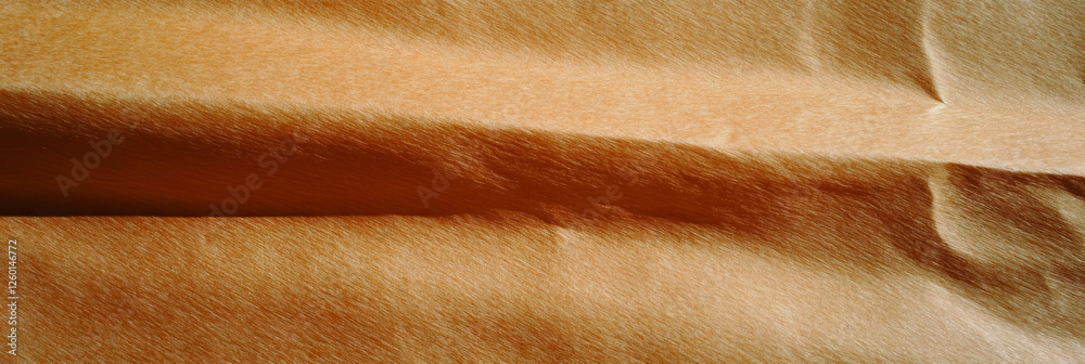 Aufkleber light brown paper texture with smooth surface and compact fibers in a natural setting