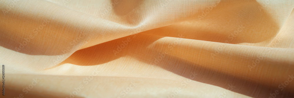 Aufkleber Subtle texture of light tan paper with grid pattern for creative applications and designs