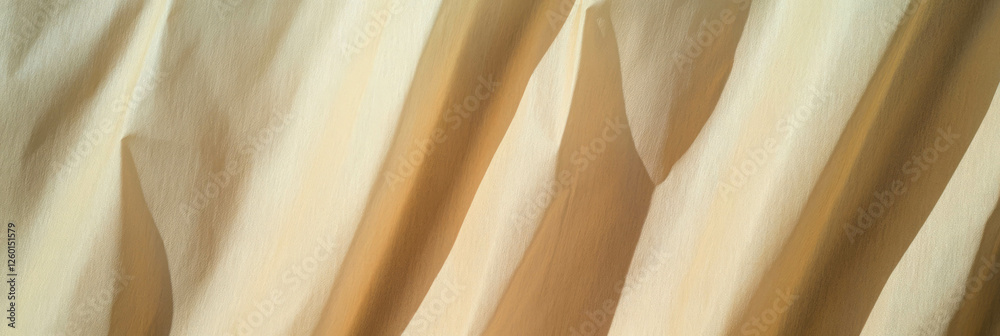 Poster Light tan paper texture with subtle vertical lines for creative projects and design