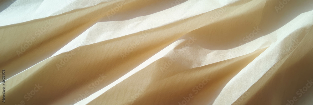 Poster Light tan paper texture with interwoven fibers creates a smooth and subtle backdrop
