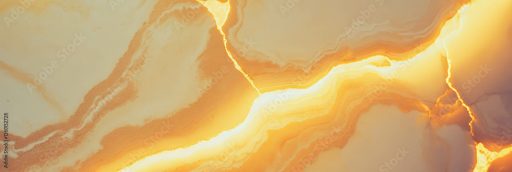 Fototapete light yellow wall texture with subtle grunge patterns illuminating soft environment