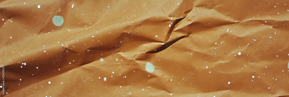 Poster medium brown paper texture with light flecks creates a unique background