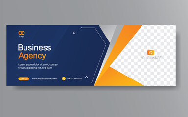 Vector abstract design web banner template. modern banner.