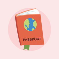 Flat Vector Travel Illustration