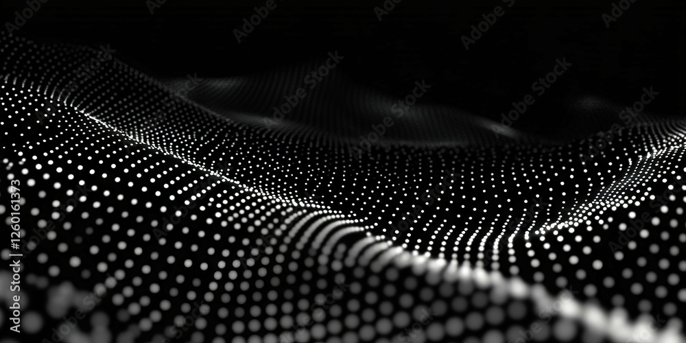 Poster Textured grayscale background with mottled patterns and fine dotted details
