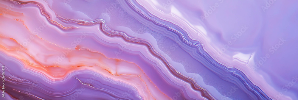 Poster Mottled purple and gray texture featuring blurred linear patterns and soft lighting