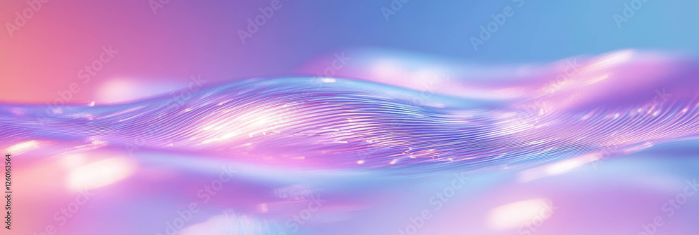 Poster mottled purple and white texture with soft flowing patterns and gentle lighting effects