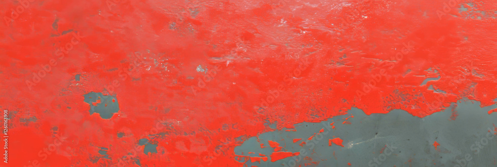 Poster Mottled red and gray texture with overlapping layers and bright highlights across the surface