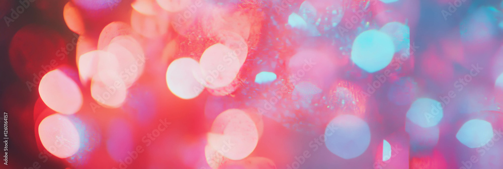 Poster Mottled red and pink texture with soft diffused light creating an ethereal atmosphere