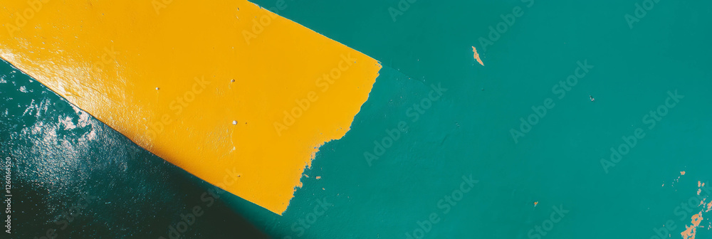 Poster vibrant texture of mottled yellow and green with sharp edges and bright highlights