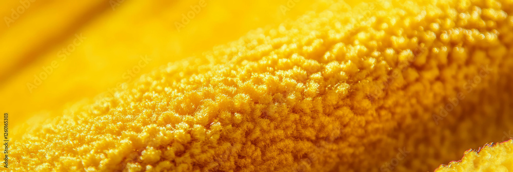 Leinwandbilder mustard yellow dense loop pile carpet texture with uniform appearance and soft surface