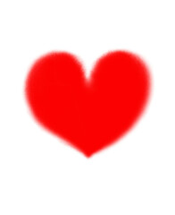 Fototapeta premium fluffy heart