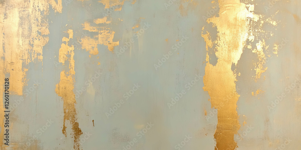 Poster pale antique gold wall texture with subtle grunge patterns and soft shadows