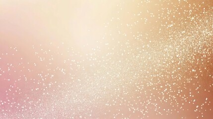 Fototapeta premium Soft sparkling background with shimmering particles in warm hues for creative projects and designs