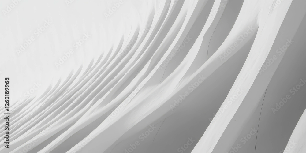 Poster textured white wall with a subtle grey effect and flowing grainy details in modern design