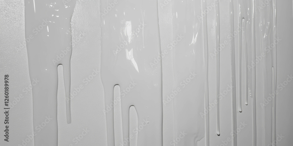 Poster texture of a wall with grey paint drips and detailed grunge surface patterns