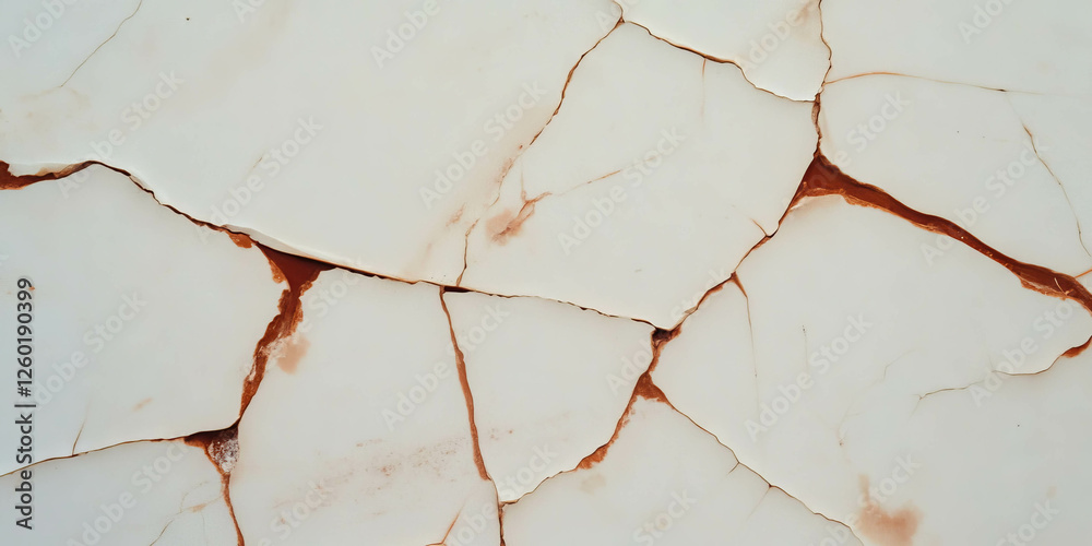 Poster subtle cracks and stains on a white wall create a textured appearance and visual interest