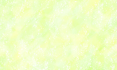 シンプルな優しい黄緑色の水彩背景