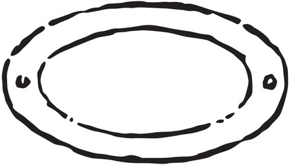 stamp cap brush vector design 