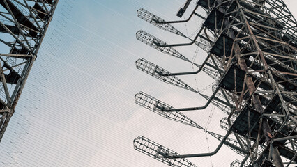 destroyed structures of industrial power engineering in Ukraine