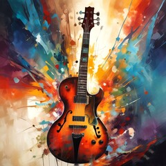 Obraz premium Illustration of sound background.