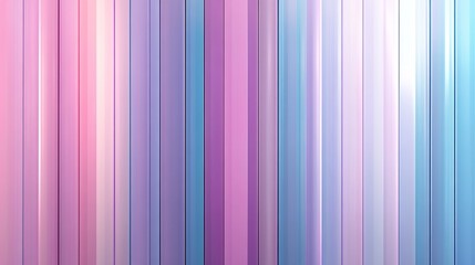 Fototapeta premium Soft pastel stripes gently blend creating a serene calming abstract background. AI Generated