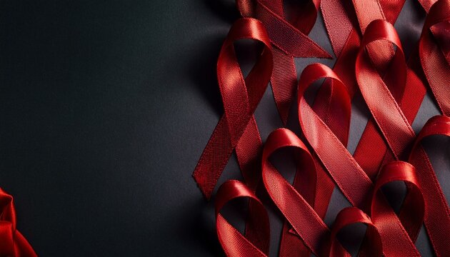 Lazo Rojo, s&iacute;mbolo internacional ideado para mostrar apoyo a la lucha contra el sida y solidarizarse con las v&iacute;ctimas de la enfermedad y los portadores del VIH